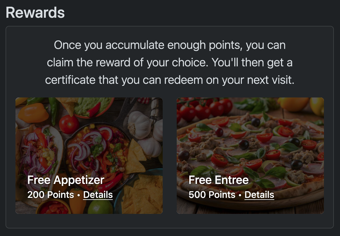 Earn Points & Get Rewards